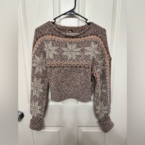Free People Snowflake Sweater